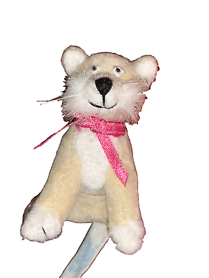 #ad Madame Alexander Kitten Cat Plush Doll Accessory Stuffed Collectible Pink Bow $49.00