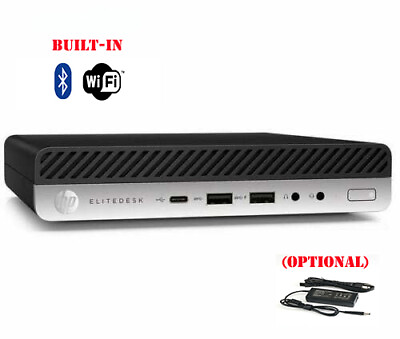 #ad #ad HP EliteDesk 800 G3 Mini 35w Barebones w Wi FiBT amp; No CPU RAM HD OS Tested $39.00