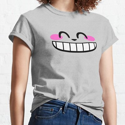 #ad KATE Smiley face Kawaii Tshirt Smile Female Assassin Vengeance Classic T Shirt $6.99