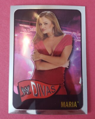 #ad TOPPS WWE CARD 2006 HERITAGE MARIA CHROME CARD WWE WWF WOMAN SUPERSTAR DIVA C $5.35