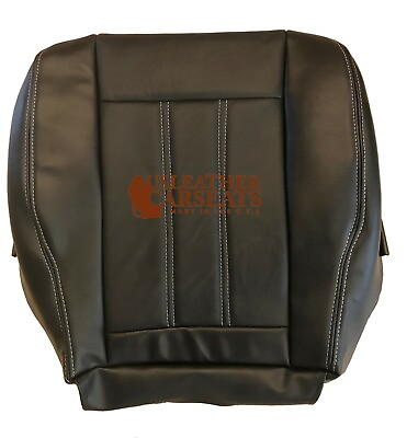 2012 Fits Chrysler Townamp;Country Mini Van Driver Bottom Leather Seat Cover Black $159.99