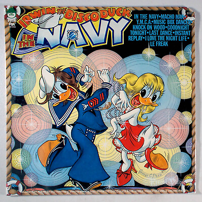 #ad Disco Duck In the Navy 1979 SEALED Vinyl LP • Irwin Macho Man YMCA $6.99