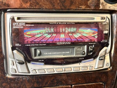 #ad KENWOOD DPX 4000 Cassette CD Player 2DIN Display failure TESTED USED Japan $117.99