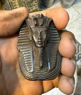 #ad RARE ANCIENT EGYPTIAN ANTIQUITIES Head Pharaonic King Tutankhamun Egypt BC $45.00