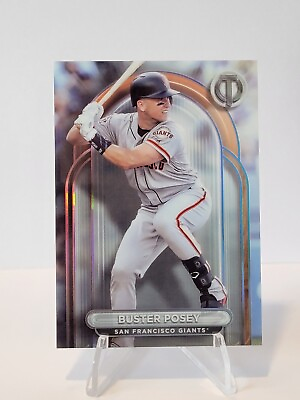 #ad 2024 Topps Tribute Base Buster Posey #25 San Francisco Giants $1.50