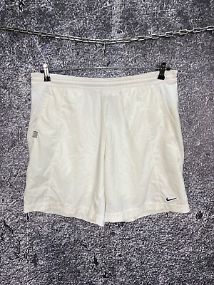 #ad Mens Nike Fit Dry Court Athletic Vintage Shorts Tennis Size M Medium $30.00