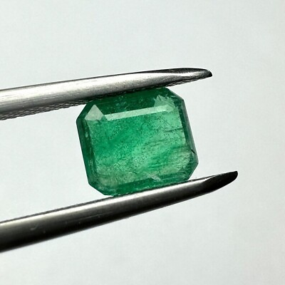 #ad 6X5 MM Natural Emerald 0.55 Carat For Engagement Rings amp; Earrings Birthstone $52.79