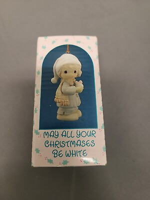 #ad Precious Moments quot;May All Your Christmases Be Whitequot; 521302 $10.52