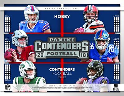 #ad 2018 Panini Contenders Football Cards Team Set With Inserts Pick From List $12.00