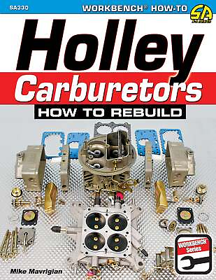 #ad Holley Carburetor 4150 4160 4165 4175 4500 Avenger Dominator How To Rebuild Book $29.25