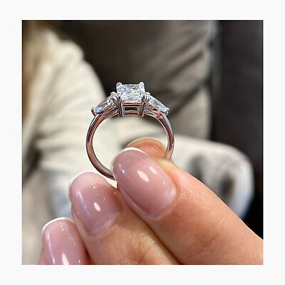 #ad Diamond Engagement Radiant Ring F VS1 IGI Certified 2 1 2 Carat 14K White Gold $2659.99