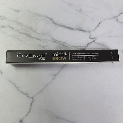 #ad The Crème Shop Micro Brow Retractable Brow Pencil Shade Chocolate $10.50