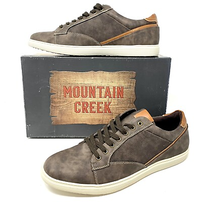 #ad Mountain Creek Casual Sneaker Mens Brown US Size 12M New in Box $24.90
