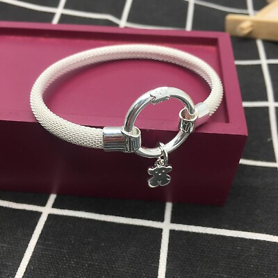 #ad Silver and Steel Hold Bracelet TOUS BRACELET $9.99