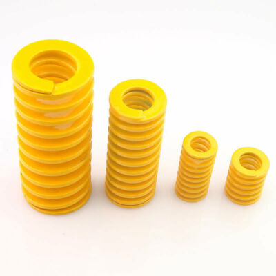 #ad TF Mold Spring Small Light Load OD 8mm 40mm Yellow ID 4mm 20mm For Plastic Mold $37.02