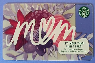 #ad STARBUCKS CARD 2016quot; MOM 👩 MOTHER#x27;S DAY CARD quot; A REAL BEAUTY GREAT PRICE NEW $1.75