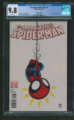 #ad Amazing Spider Man #1 Young Variant CGC 9.8 Marvel Comics 2014 $71.96
