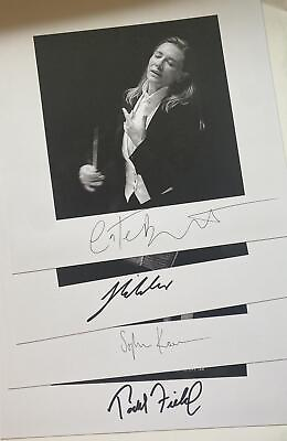 #ad Cate Blanchett Sophie Kauer Todd Field Hildur G quot;TARquot; Signed Prints Vinyl B $475.00
