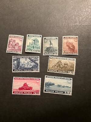 #ad Stamps Poland Scott #3K1 8 never hinged $20.00