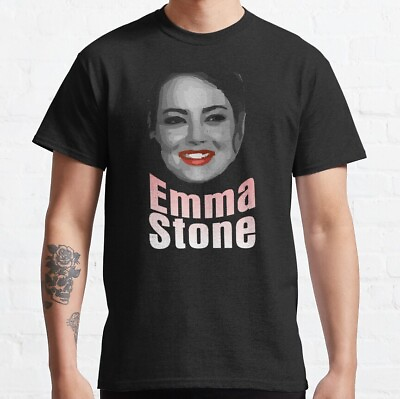 #ad Emma Stone Fan Art Classic Retro Vintage T Shirt S 5XL $25.99