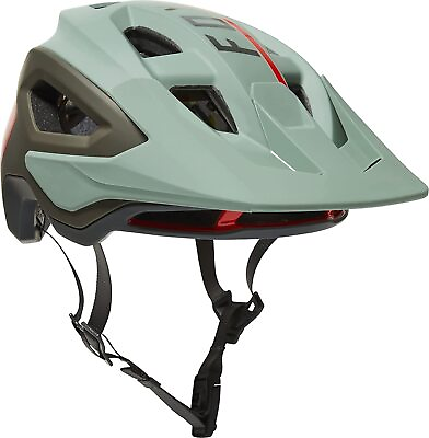 #ad Fox Racing Speedframe Pro Blocked Helmet Eucalyptus 29341 341 $99.95