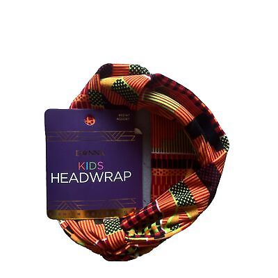 #ad Donna Premium Collection Kids Headband Stylish Orange amp; Black Headwrap $3.99