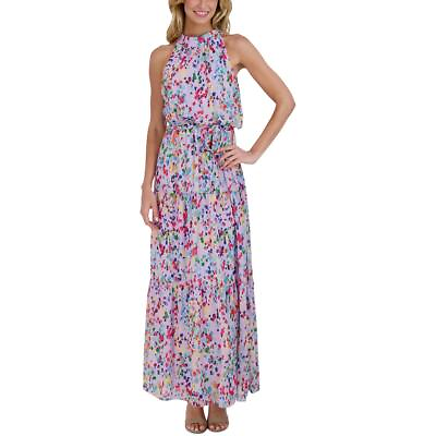 #ad #ad Julia Jordan Womens Chiffon Long Party Maxi Dress BHFO 7183 $27.80