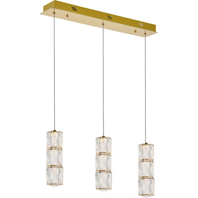 #ad Crystal Chandelier Dining Room Kitchen Island Pendant Ceiling Light Fixture $628.27