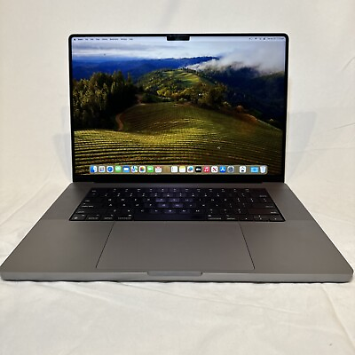 #ad 2021 Apple MacBook Pro 16#x27;#x27; 512GB 16GB Sonoma Laptop Silver Grade A Free Return $1188.00