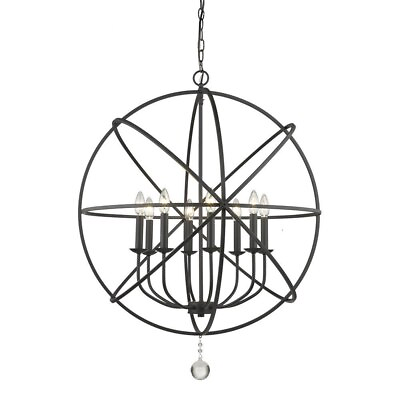 #ad 8 Light Chandelier in Shabby Chic Style 30 Inches Wide by 35.63 Inches $548.95