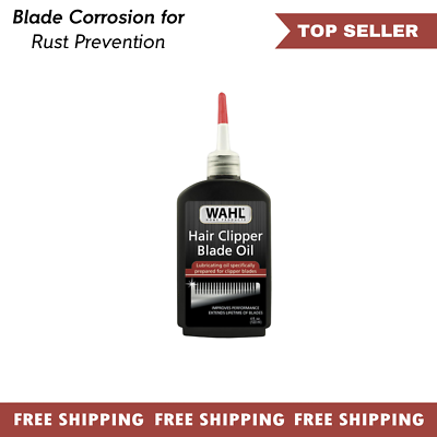 #ad Premium Hair Clipper Blade Lubricating Oil Trimmer amp; Blade 4 oz Rust Prevention $7.98