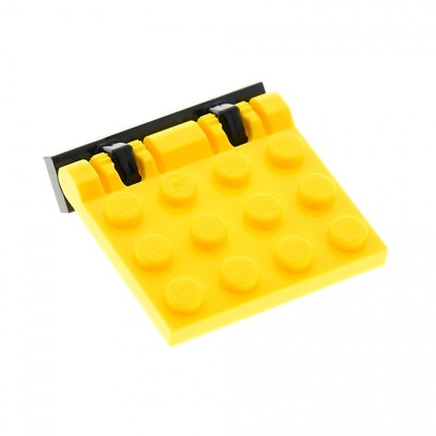 #ad 1x Lego Vehicle Hinge Plate 3x4 Yellow Hinged Plate 1x4 44822 4184179 44570 $2.29