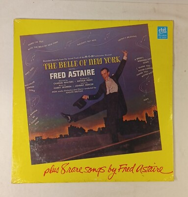 #ad Fred Astaire The Belle Of New York SEALED LP Vinyl Record $15.29