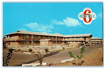 #ad c1950#x27;s Motel 6 Of Oklahoma City Oklahoma OK Pool Cars Scene Vintage Postcard $29.95