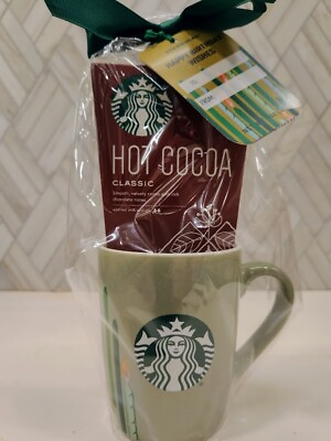 #ad Starbucks Happy Birthday Wishes 2021 Mug w 1 Serving Classic Hot Chocolate NEW $19.98