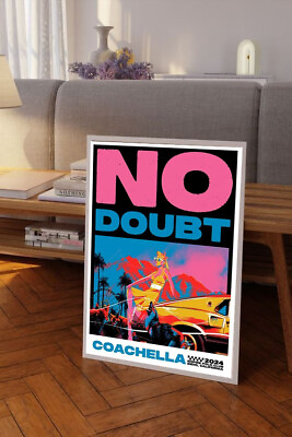 #ad No Doubt Coachella 2024 Empire Polo Club Indio Ca Poster 2024 $11.34
