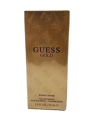 #ad GUESS GOLD 2.5OZ BY GUESS EDP SPRAY FOR WOMEN NEW IN BOX $28.99