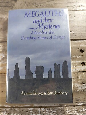 #ad 1979 Vintage Ancient History Book quot;Megaliths and Their Mysteriesquot; 1st Edition $30.00