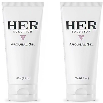 #ad 2 X Hersolution Gel BEST Libido Climax Her Solution to Dryness Arousal Lubricant $94.95