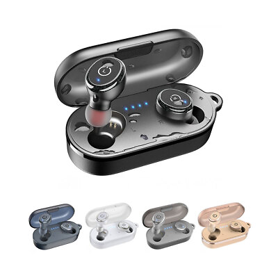 #ad TOZO T10 Bluetooth 5.3 Wireless Earbuds IPX8 Waterproof Stereo Headphones $23.39