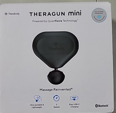 #ad Theragun Mini 2nd Gen Bluetooth Latest Model Portable Massage Gun Open Box $144.99