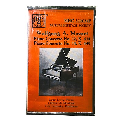 #ad Wolfgang Mozart Piano Concerto 12 amp; 14 MHC 312034F $31.50