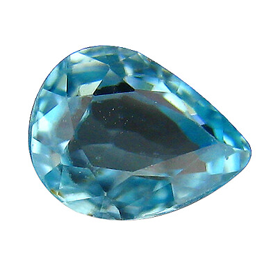 #ad 1.30Ct NATURAL BLUE ZIRCON FROM CAMBODIA $10.99