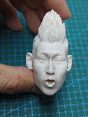 #ad DIY 1:6 Punk Male Expression Head Sculpt Model Fit 12quot; Soldier Action figure $19.99