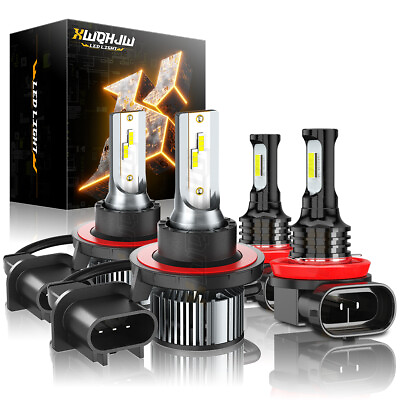 #ad Headlight Fog Light LED Bulbs Brighter Than Halogen Perfect for Any Conditions $41.99