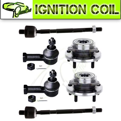 #ad Front Wheel Hub and Bearing Set w Inner Outer Tie Rod Ends Fits Sebring Avenger $92.03
