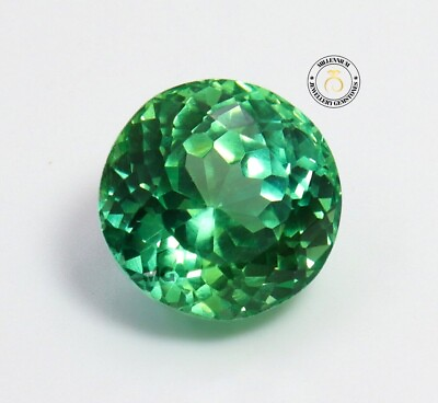 #ad #ad CERTIFIED Loose Gemstone 14.90 Ct Natural Bi Color Unheated Round Cut Tourmaline $46.68
