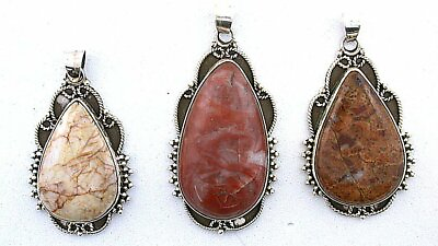 #ad 36.73 GRAMS ASSORTED STERLING PENDANTS STERLING SILVER CLOSEOUT ASJC8 $55.99