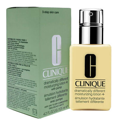#ad NEW Clinique dramatically different moisturiser emulsion lotion pump 125ml US $12.87