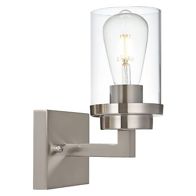 #ad Modern Wall Lights for Bathroom 1 Light Farmhouse Vanity Light with Clear Gl... $66.11